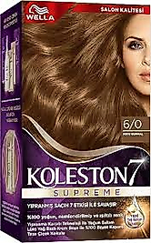 Koleston supreme kit 6/0 koyu kumral