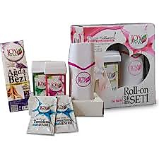 Joy wax roll on sir ağda ısıtıcı seti