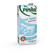 Pınar 1 lt süt 0.5 yağlı