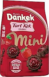 Ülker Dankek tart kek çilekli poşet 150 gr