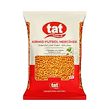 Tat 1 kg kırmızı mercimek futbol