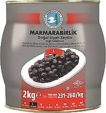 Marmarabirlik Yağlı Salamura Zeytin Teneke 2 KG