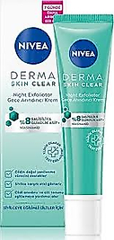Nivea derma skin clear 40 ml gece arındırıcı krem