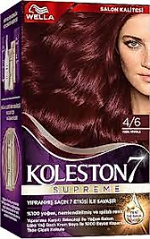 Koleston supreme kit 4/6 kızıl viyole