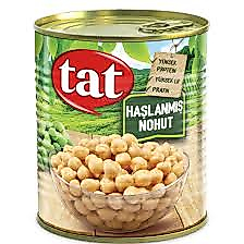 Tat haşlanmış nohut 800 gr