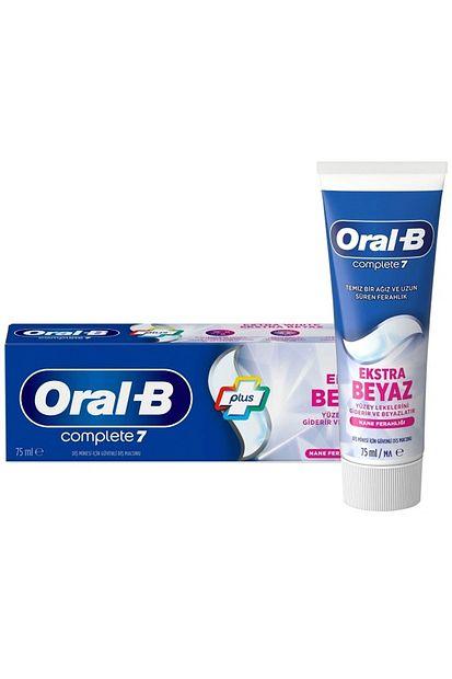 Oral‑B Complete 7 Ekstra Beyaz Diş Macunu (75 ml)