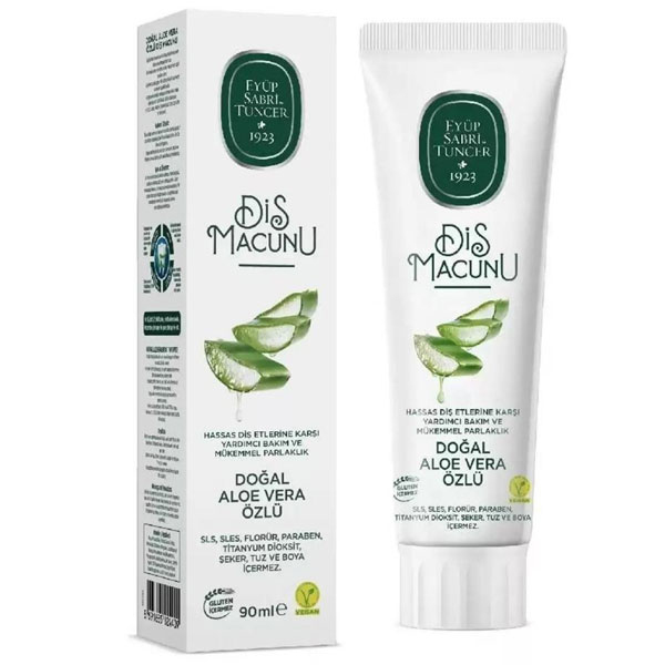 Eyüp Sabri Tuncer Aloe Vera Özlü Diş Macunu 100 ml