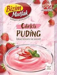 Bizim Mutfak Puding Çilekli