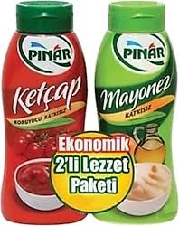 Pınar Ketçap Mayonez Set Büyük