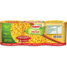 Tamek konserve mısır 3x210 gr