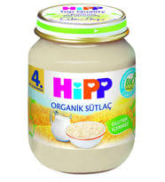 Hipp kavanoz mama 125 gr organik sütlaç