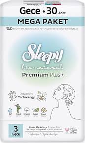Sleepy bio naturel gece 30 lu