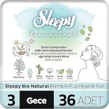 Sleepy bio naturel mega uzun 36 lı