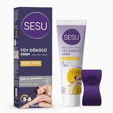 Sesu 100 ml tüy dökücü krem normal cilt