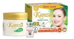 Kanza beyazlatıcı ve leke karşıtı krem