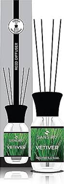 Sansiro 100 ml bambu çubuklu oda kokusu vetiver